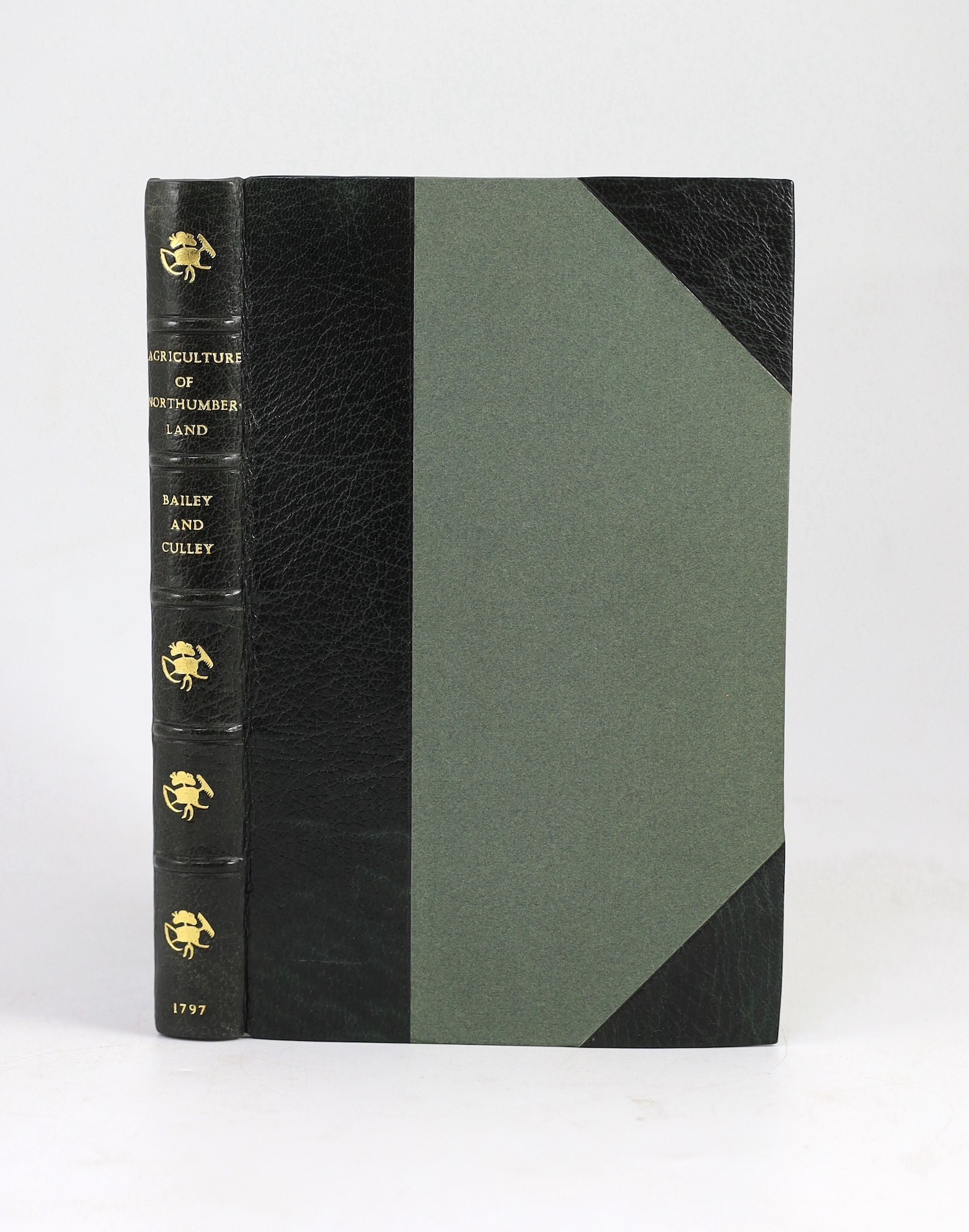 Bailey, J and Culley, G - General View of the Agriculture of the County of Northumberland, 1st edition, 3 works in 1 vol, bound with: General View of the Agriculture of…Cumberland and Pringle, A - General View of the Agr